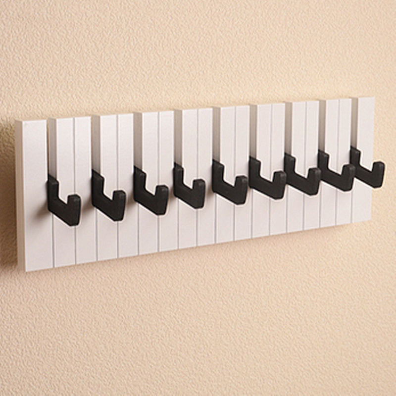 「生活の旋律」ピアノデザイン壁掛けフック