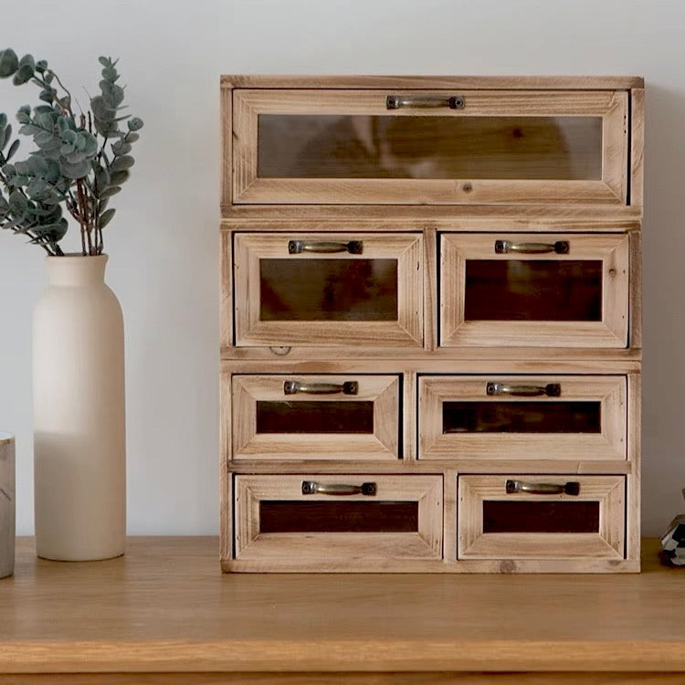 7つの指定席」木製4段収納ボックス – gaacal