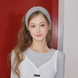 「ふわもこクロス」ファーヘアバンド