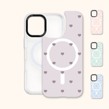 「そっと好きDear Heart」着せ替えデザインプレート【PaleCase(パレケース)専用】MagSafe対応