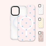 「そっと好きSugar Dot」着せ替えデザインプレート【PaleCase(パレケース)専用】MagSafe対応