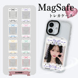 「推しカラーで選べる」GAACALオリジナル MagSafeトレカケース リボンデザイン