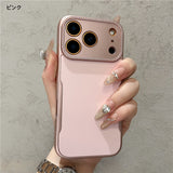 「ナイフエッジ・くびれ美フォルム」大人上品なマット質感 iPhone全包ハードケース