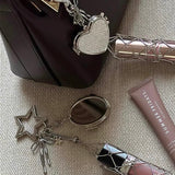 「シルバーメッシュ」リップ付収納チャーム