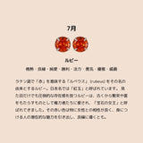 「誕生月に込めた想い」GAACAL極小ピアス 2点セット