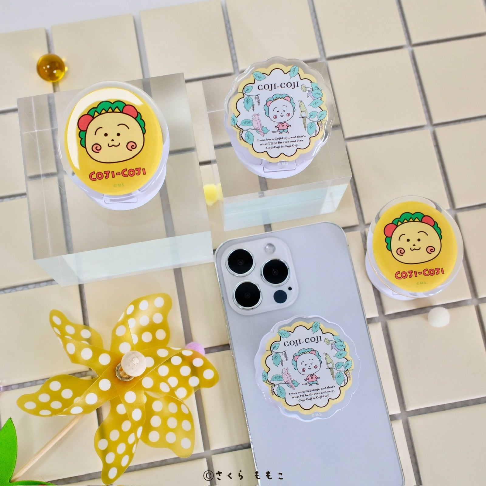 GAACAL×コジコジ スマホグリップ