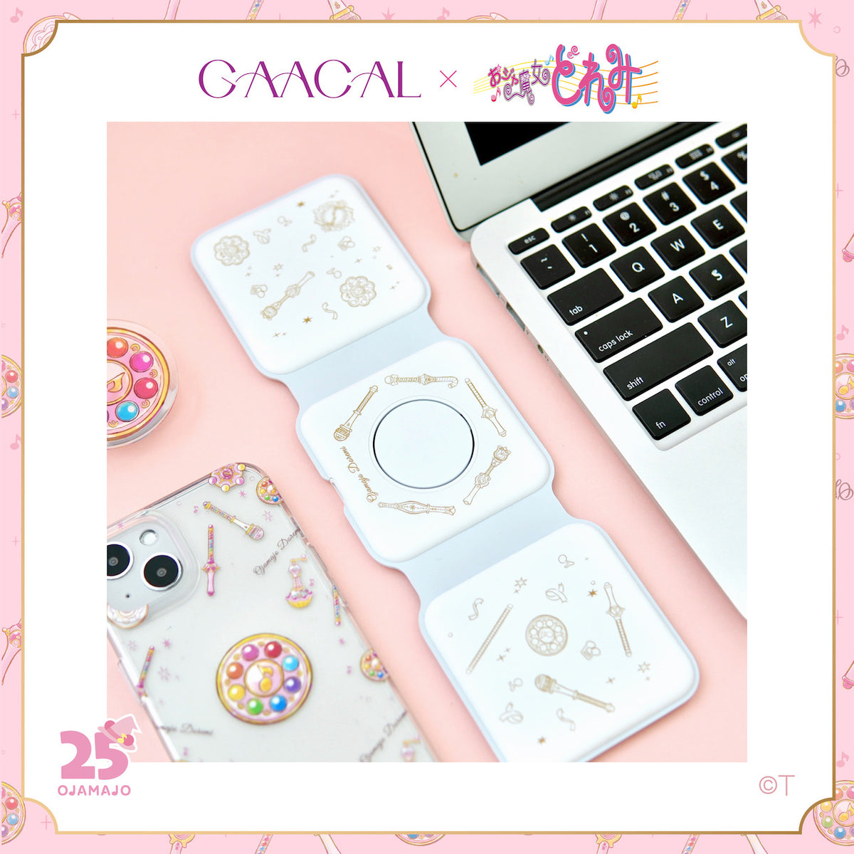 夏目友人帳×GAACAL 3in1折り畳みワイヤレス充電器 GAACAL×アニメ「夏目友人帳」ニャンコ先生コラボ、3in1折り畳み