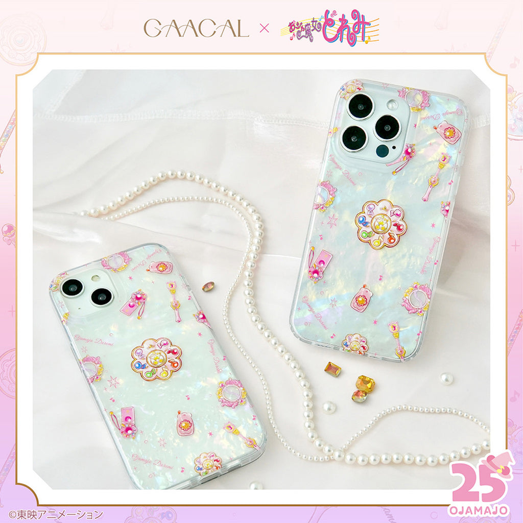 GAACAL×おジャ魔女どれみ シェル風iPhoneソフトケース