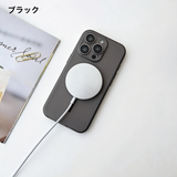 【MagSafe対応】マットiPhoneケース くすみカラー さらさら手触り｜薄氷のような透明感・耐衝撃・指紋防止（全8色）