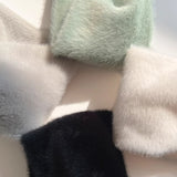 「ふわもこクロス」ファーヘアバンド