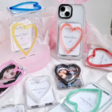 「推しがハートにギュン♡」透明感あふれるハンドメイド GAACALオリジナル MagSafeトレカケース（全10色）