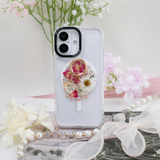 「開運｜幸咲きローズ」着せ替えデザインプレート【PaleCase(パレケース)専用】花祈願