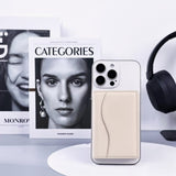 「三つ折りマグセーフカードウォレット」大容量スマート収納 MagSafe