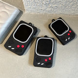 「レトロゲームコンソール」Apple Watch シリコン保護ケース（ストラップ付き）