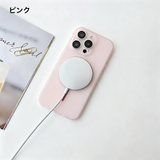 【MagSafe対応】マットiPhoneケース くすみカラー さらさら手触り｜薄氷のような透明感・耐衝撃・指紋防止（全8色）