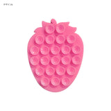 まるでアクセサリー！かわいいいちごのマチエール スマホ吸盤パッド