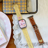 「推しカラーと柄で選べる」夏にぴったりなTPU Apple Watchバンド
