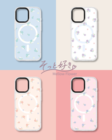 「そっと好きMellow Flower」着せ替えデザインプレート【PaleCase(パレケース)専用】MagSafe対応