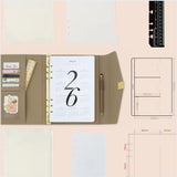 「大人ノート」ルーズリーフノート リフィル A5 A6 ポケット