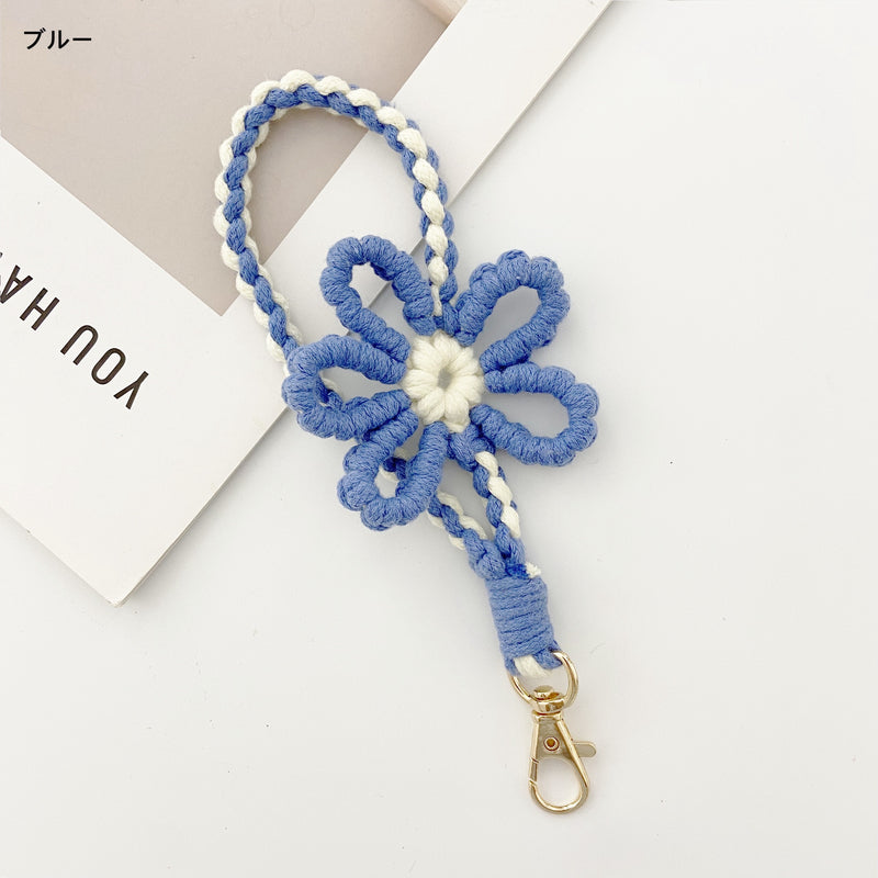 心ときめく、手編みの花。マカロンカラーのフラワーモチーフ・スマホ