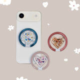 「折りたたみ式マグネット」ハンドメイドスマホスタンド