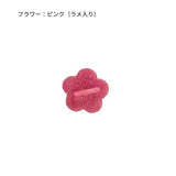 「貼るだけデコ」ハート＆フラワー アクリルスマホチャームホルダー