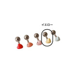 【5mmミニハート】マカロンカラーピアス  ミニハート軟骨ピアス-片耳