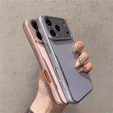 「ナイフエッジ・くびれ美フォルム」大人上品なマット質感 iPhone全包ハードケース
