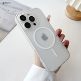 【MagSafe対応】マットiPhoneケース くすみカラー さらさら手触り｜薄氷のような透明感・耐衝撃・指紋防止（全8色）