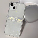 「エンジェルウィング」マットTPU iPhoneケース