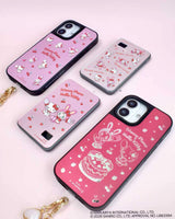 GAACAL×メゾピアノ×ハローキティ スマホケース ストラップ付き（ミラータイプ）
