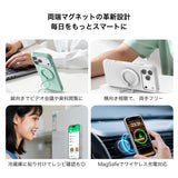 「スマートに使えて、見た目も美しい」両面マグネット式スマホリングスタンド