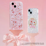 GAACAL×メゾピアノ×ハローキティ　パール・ダイヤカッド付きスマホケース