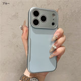 「ナイフエッジ・くびれ美フォルム」大人上品なマット質感 iPhone全包ハードケース