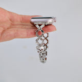 「洗練されたきらめき」ダイヤモンドカット Apple Watchバンド