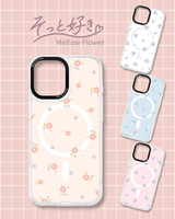 「そっと好きMellow Flower」着せ替えデザインプレート【PaleCase(パレケース)専用】MagSafe対応