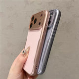「ナイフエッジ・くびれ美フォルム」大人上品なマット質感 iPhone全包ハードケース