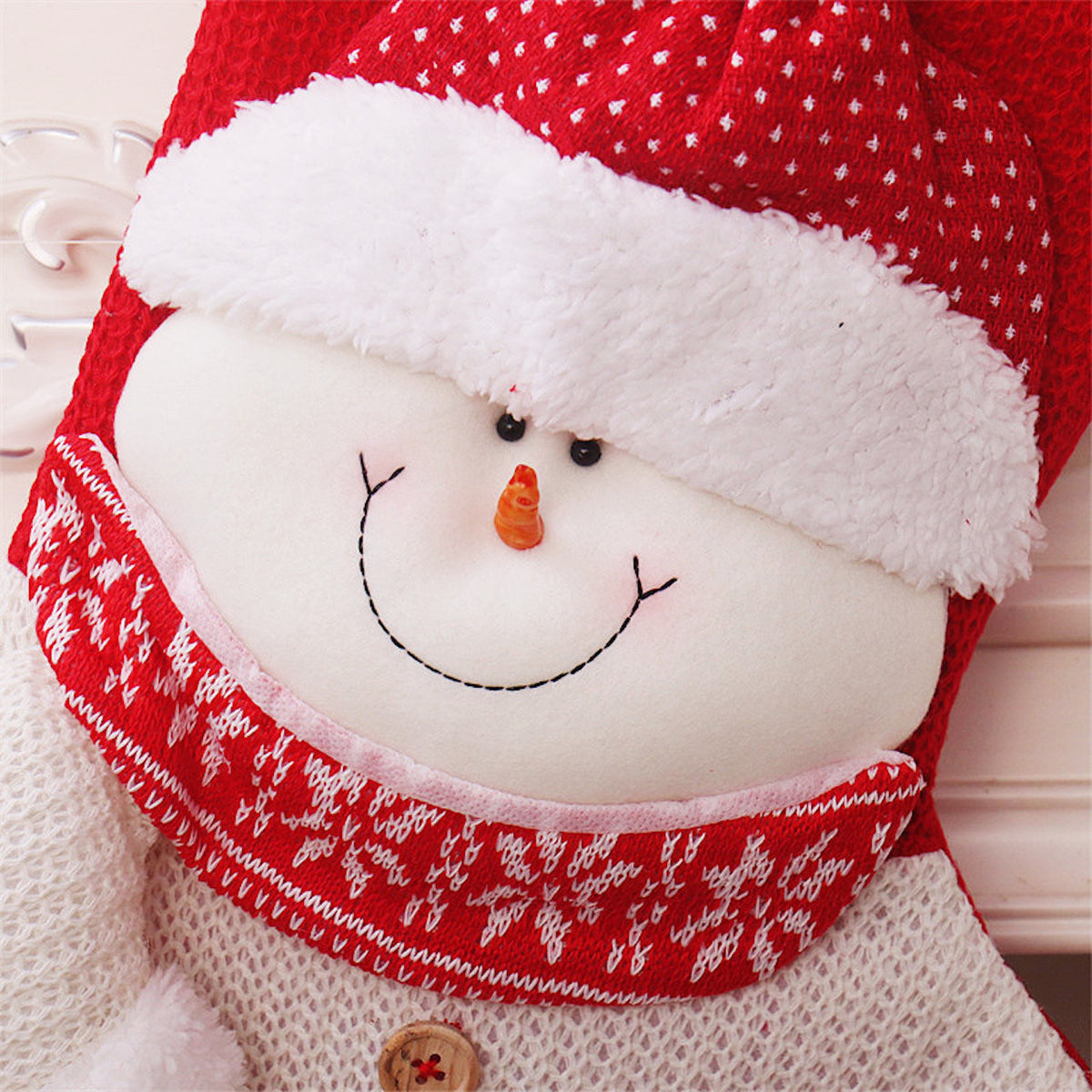 クリスマス雪だるまパッチンピン♡あか 9e2ed627fb0145e32fb349920572f2