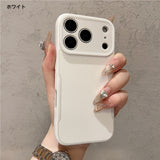 「ナイフエッジ・くびれ美フォルム」大人上品なマット質感 iPhone全包ハードケース