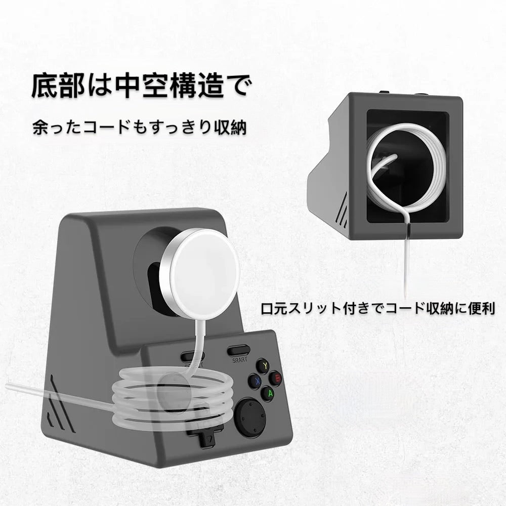 遊び心あふれる」ゲーム機デザインApple Watchスタンド – gaacal