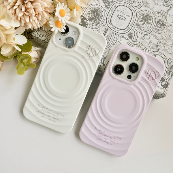 やさしく波打つ」マカロンカラーのシリコンケース – gaacal