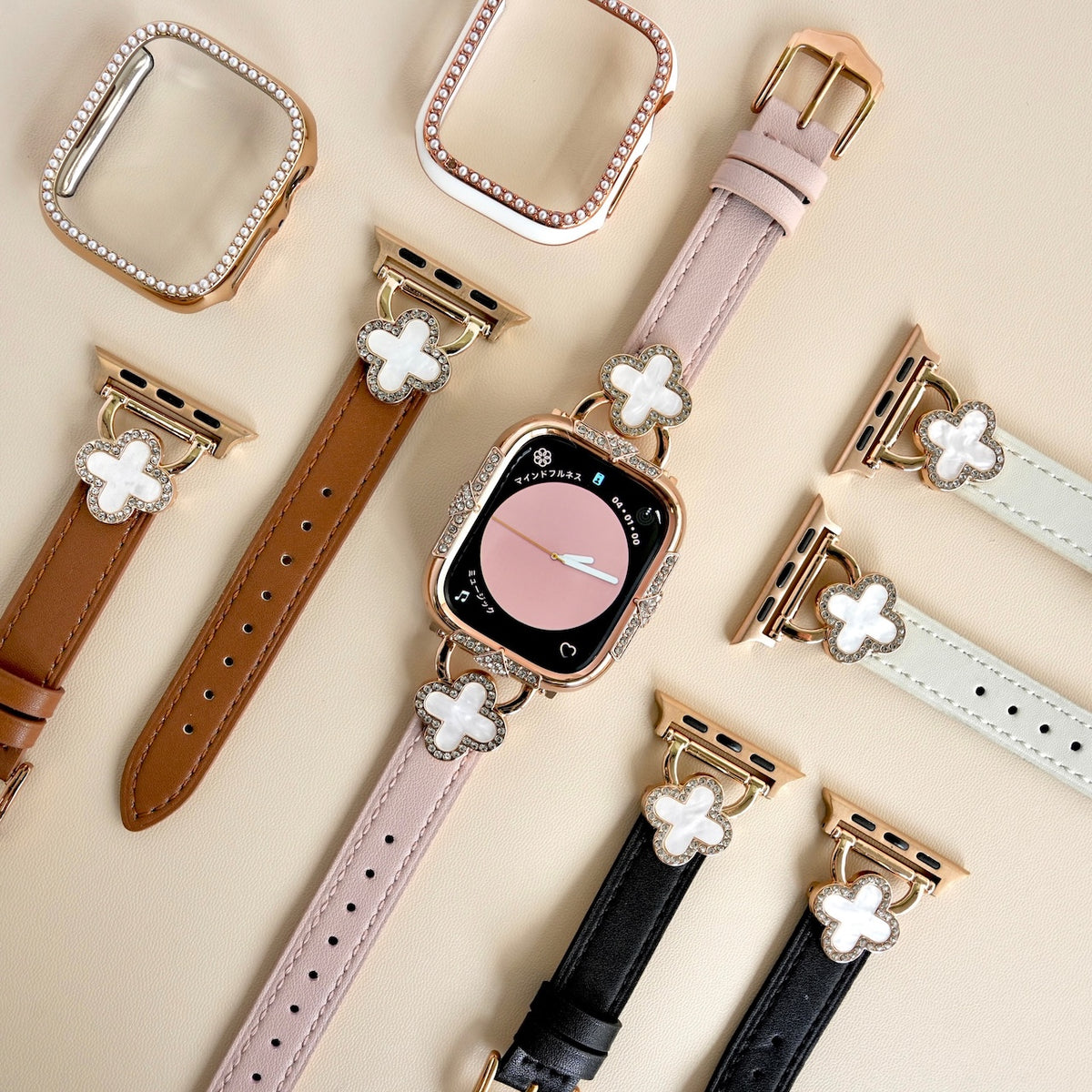 apple watch バンド アップルウォッチ バンド マグネット式　グレー 本革 栃木レザー カフ付き アップルウォッチ バンド \u2013 COVERARY