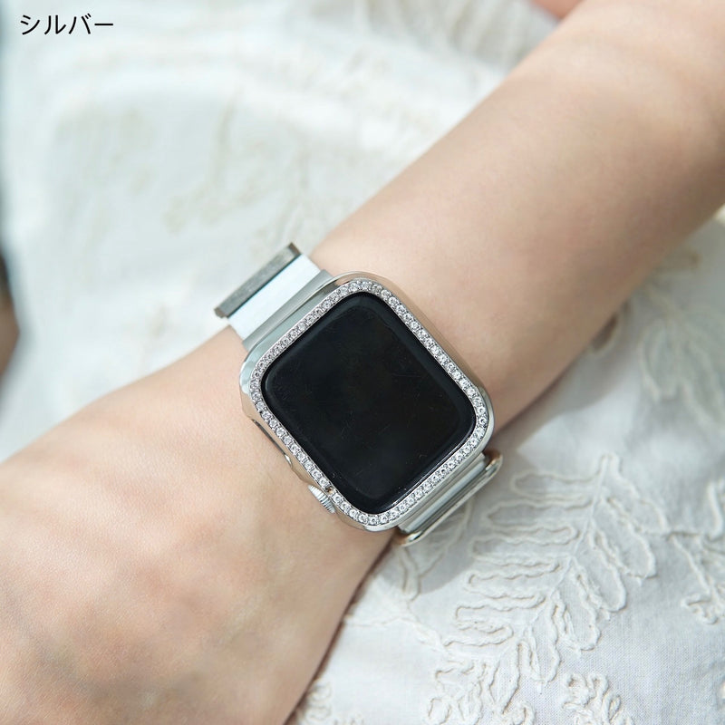 467- Apple Watch ラバーバンド ケース アップルウォッチ - 時計