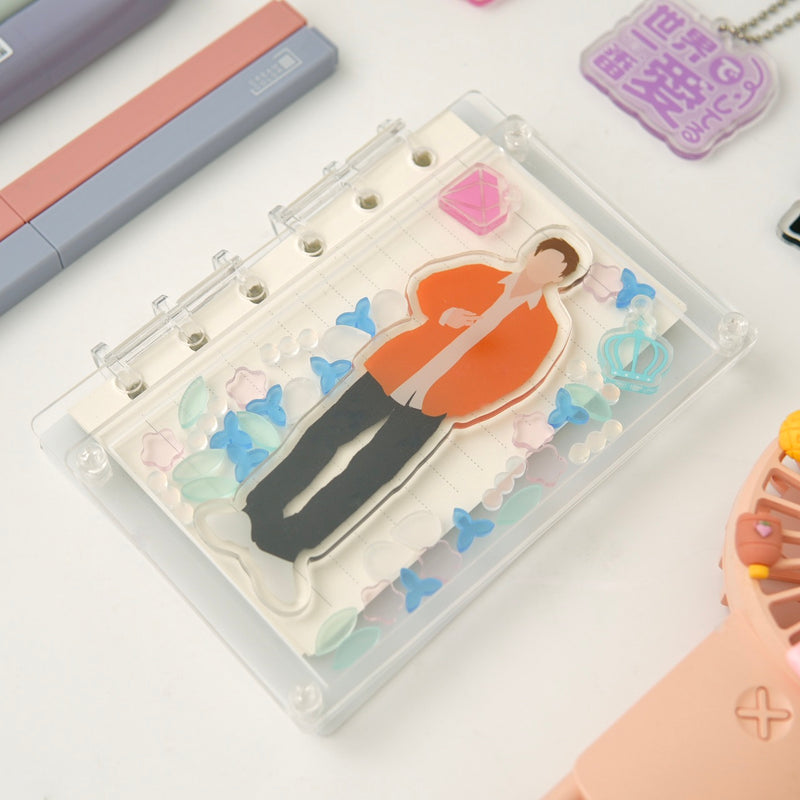 「揺れるトウメイ」アクリルルーズリーフノート