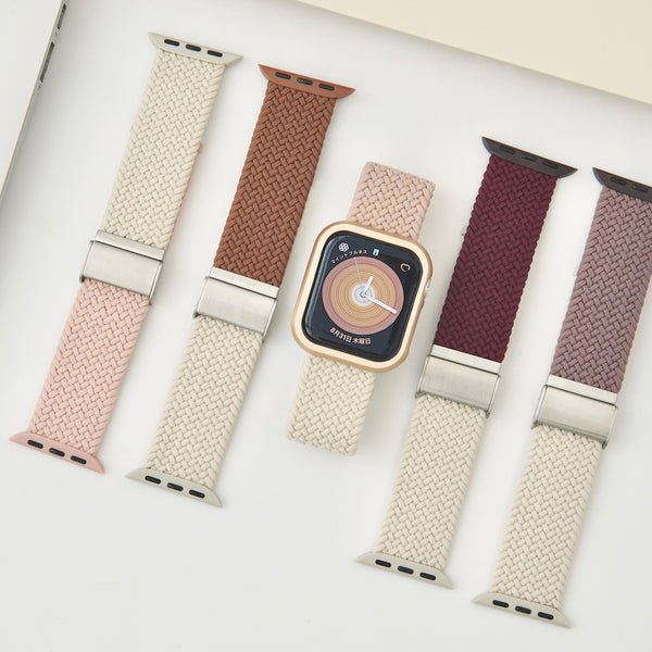 スイッチカラー」バイカラーナイロンアップルウォッチバンド – gaacal