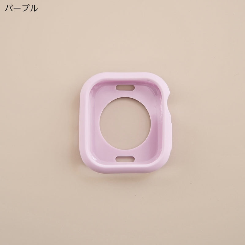 「柔らかくしっかりガード」パステルカラーのシリコン製Apple Watch保護ケース