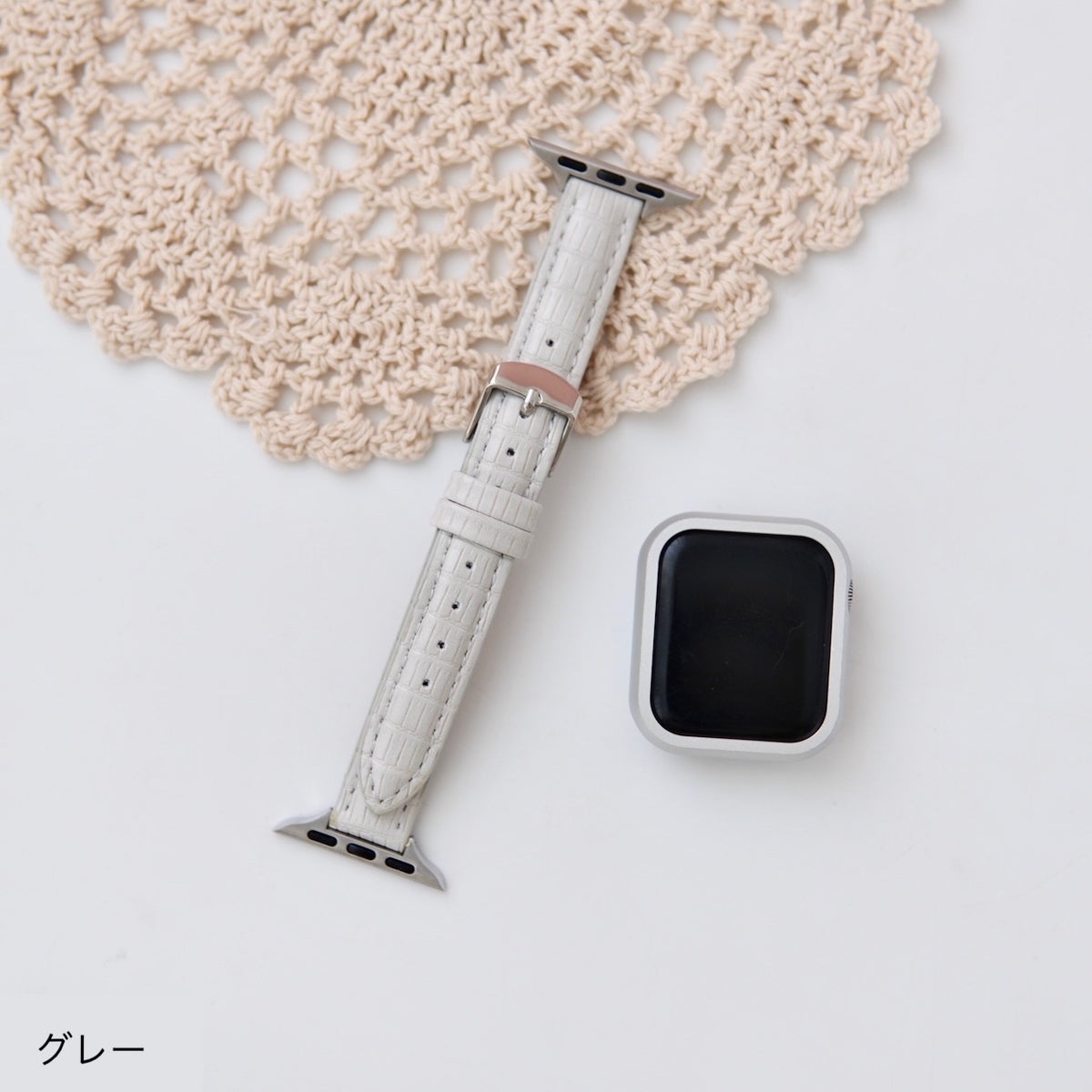 大人ひと巻き」ワニ革風アップルウォッチバンド – gaacal