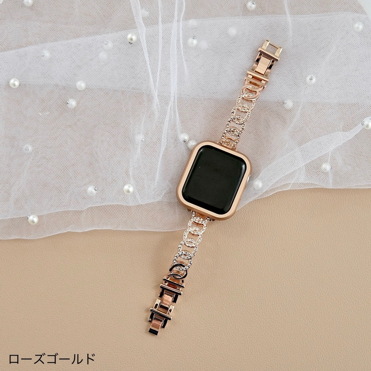 ビンテージ カルバンクライン Apple アップル りんご チェーン ピンバッジ ベーシックチェーン」調節可能アップルウォッチバンド – gaacal