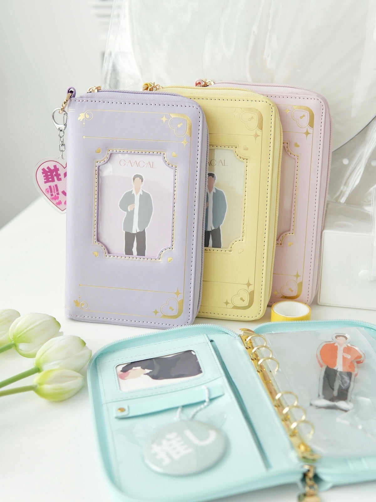 キミとの手帳」クリア窓収納バインダー – gaacal