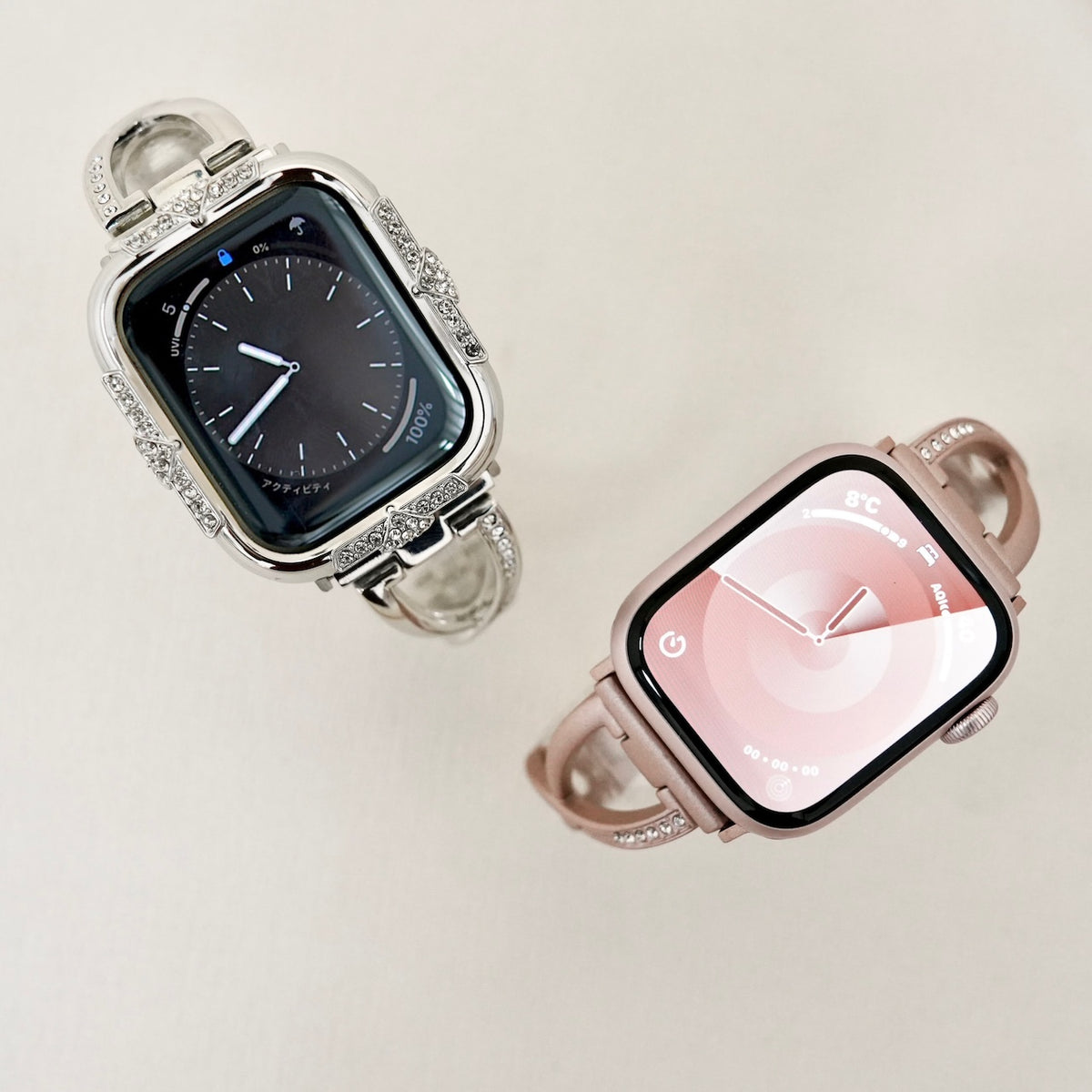 エレガントな輝き」マット仕上げApple Watchバンド – gaacal